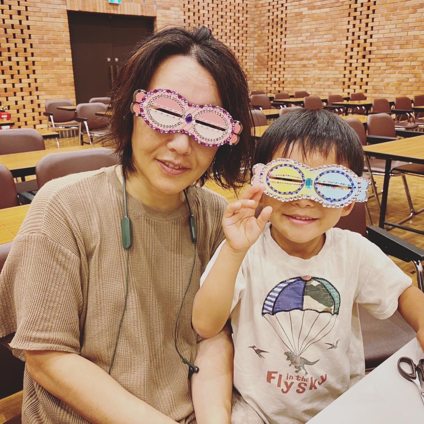 キラキラおしゃれメガネ